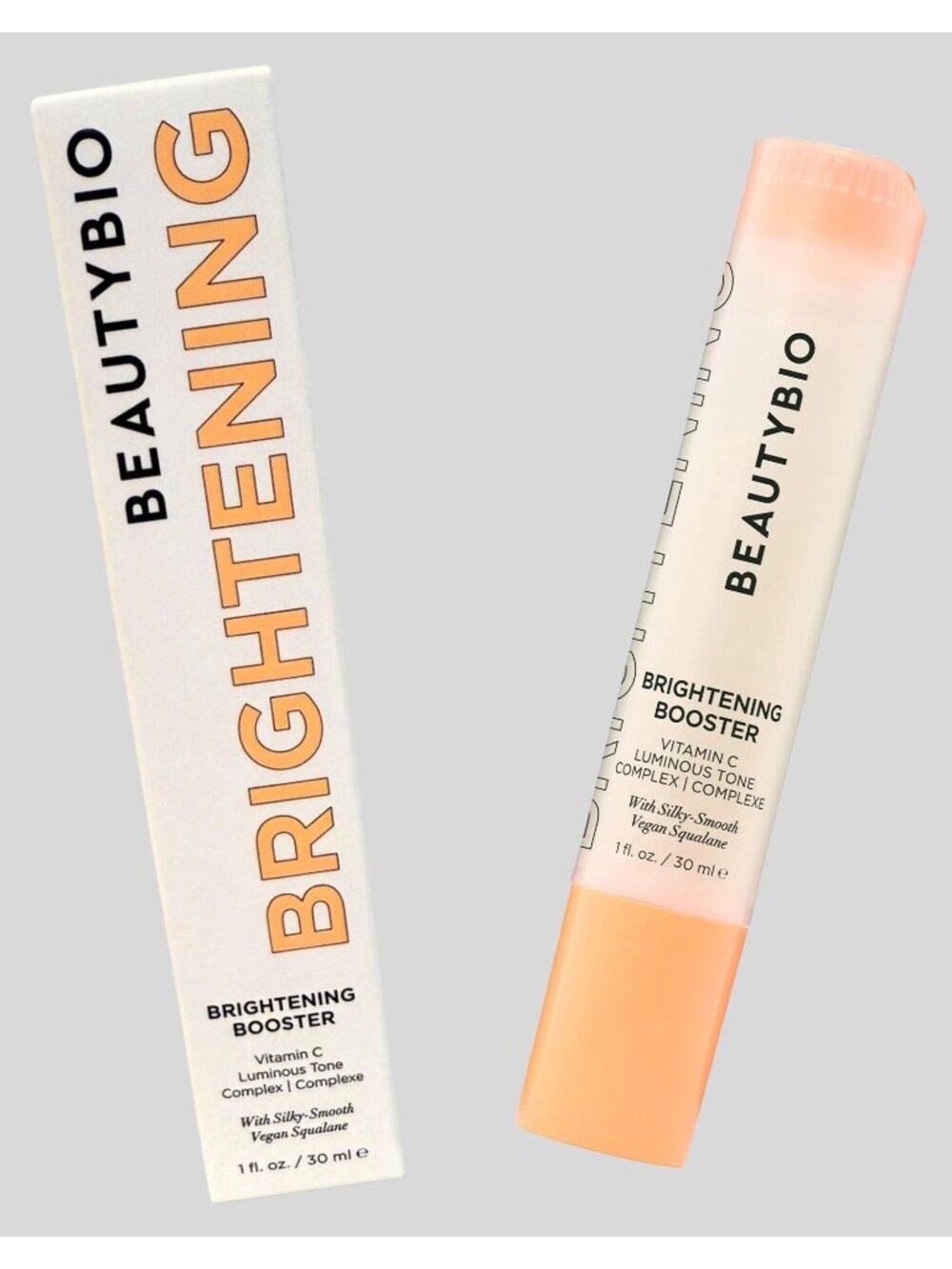 BeautyBio Brightening Booster Vitamin C Luminous Tone 1 oz Clean Beauty - Picture 2 of 11